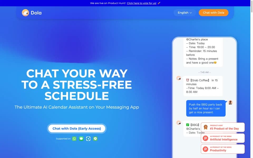 Dola screenshot