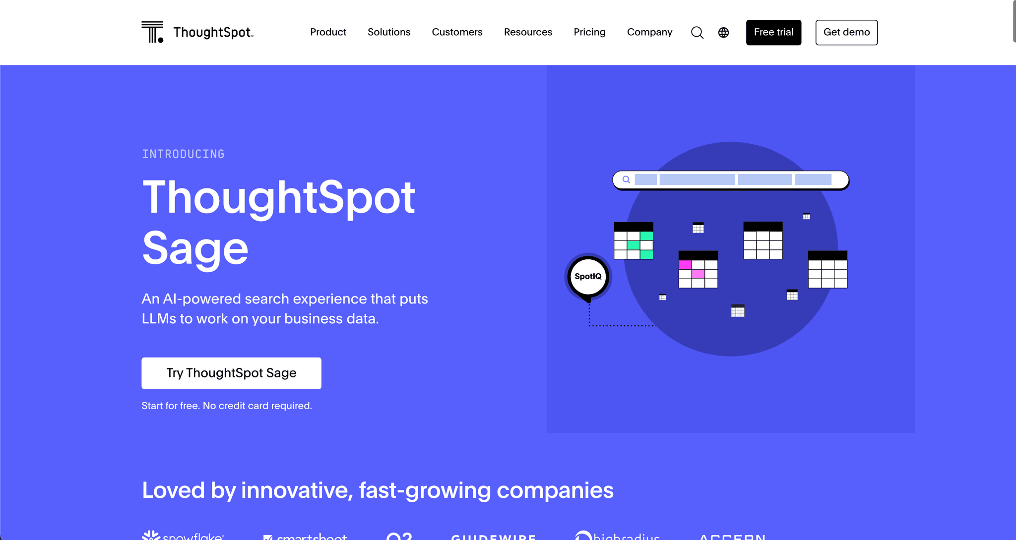 ThoughtSpot Sage