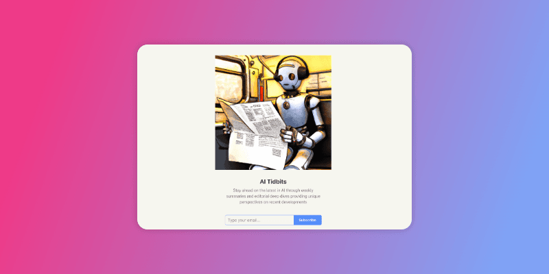 AI Tidbits